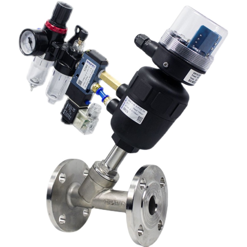 进口防水锤气动角座阀-德国多尔德DOLDR