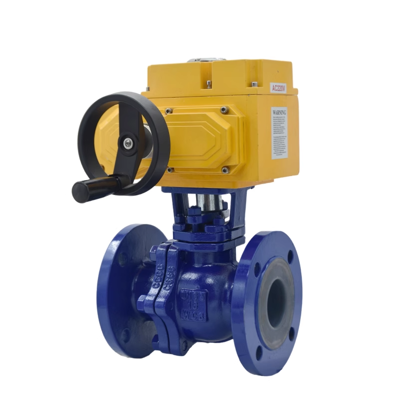 进口防爆电动衬氟球阀-德国多尔德DOLDR