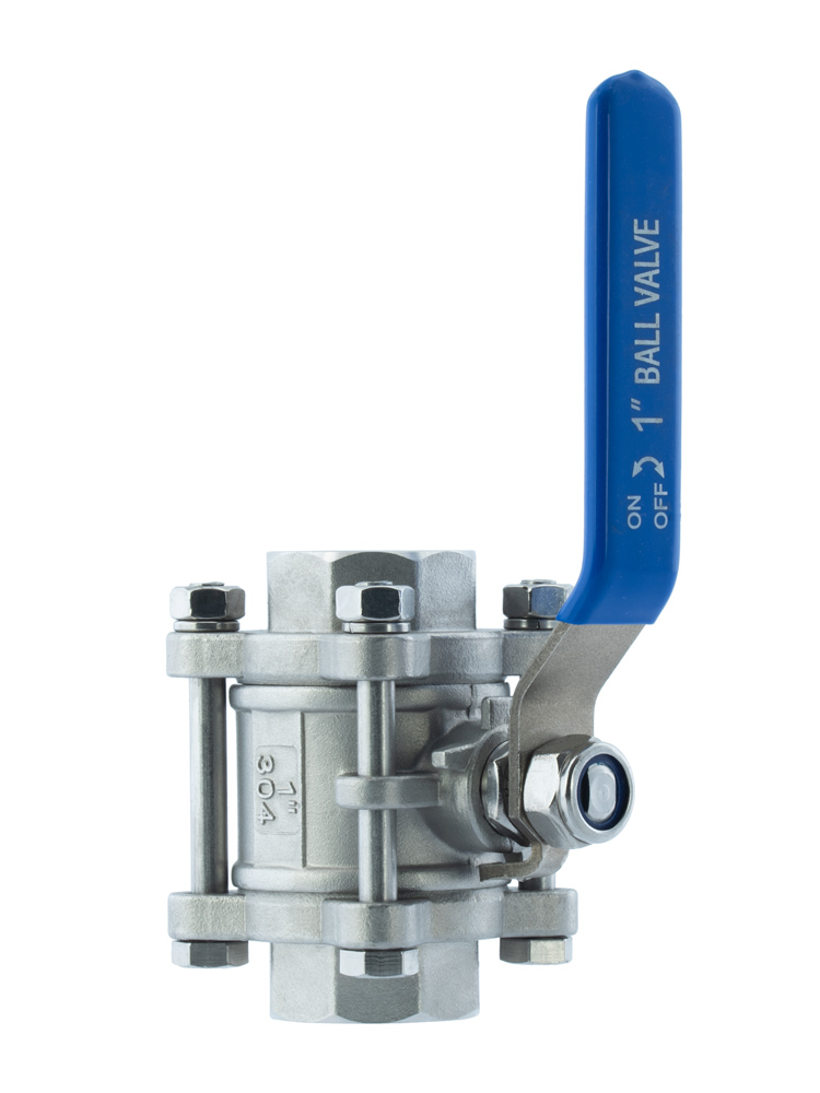 进口手动三片式螺纹球阀-德国多尔德DOLDR品牌