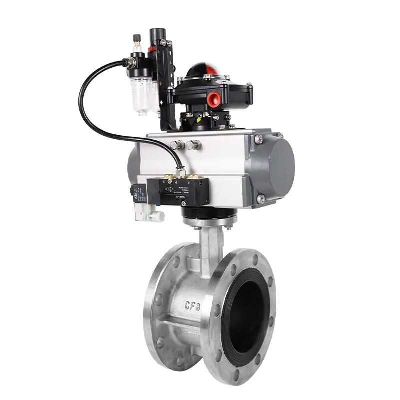 进口气动法兰蝶阀-德国多尔德DOLDR品牌